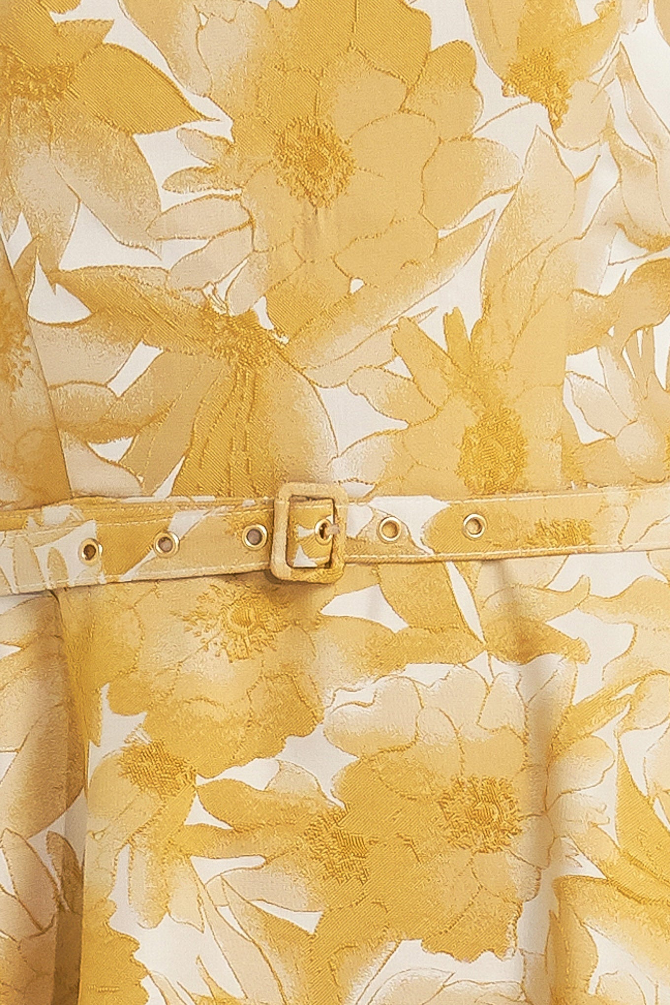 VERA BLOOM JACQUARD MIDI DRESS Flying Tomato